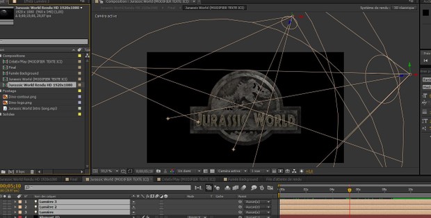 Jurassic World After Effect Template