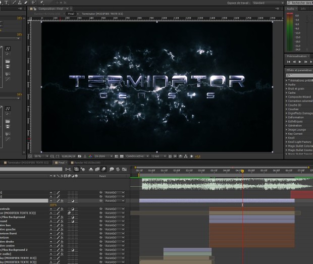 Terminator Genisys After Effect Template