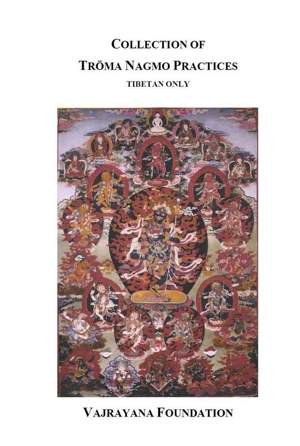 Collection of Troma Practices Tibetan Only tablet