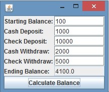 implements an ATM machine java CODING only no Documenentation