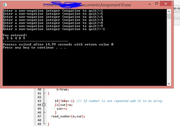 Assignment 10 C++