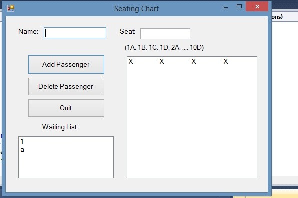 AirlineReservation with waitingList VB2010