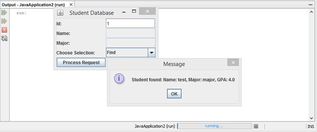 writing a program to manage a student database Solution