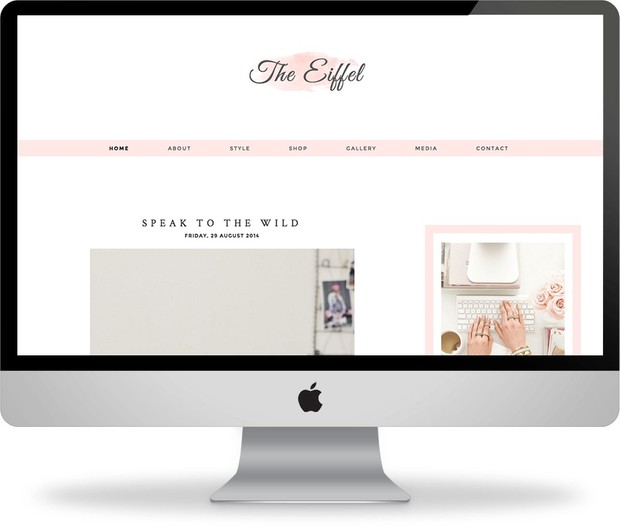 The Eiffel - Premade Blogger Template