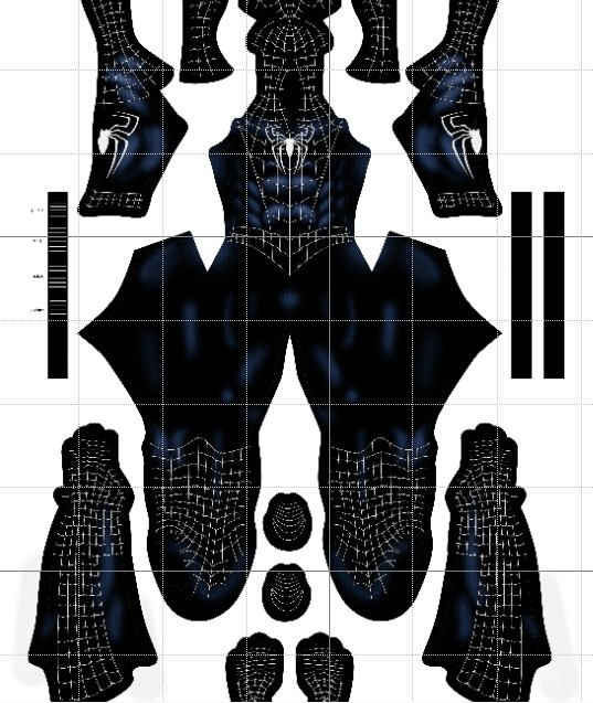 Raimi's Spiderman 3 Black suit V2