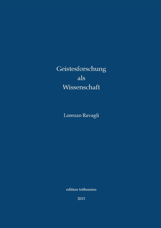 Geistesforschung als Wissenschaft