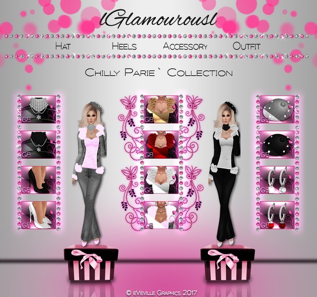 Chilly Parie` Collection ~RESELL RIGHTS~ (Available in 5 Colors)