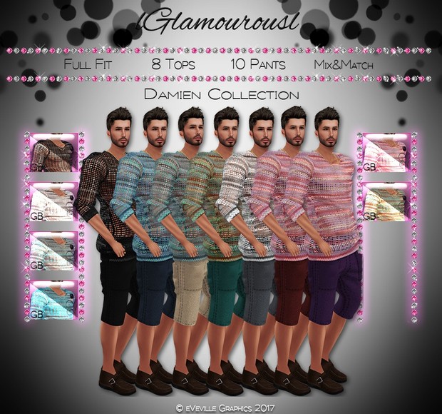 Damien Mens Collection ~CATALOG ONLY~