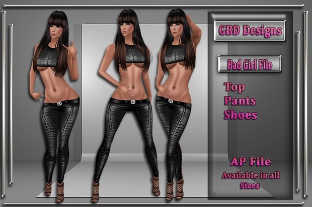 Bad Girl Set NO RESELL ON THIS FILE