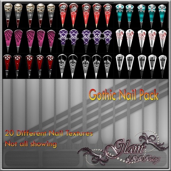 Gothic Nail Pack