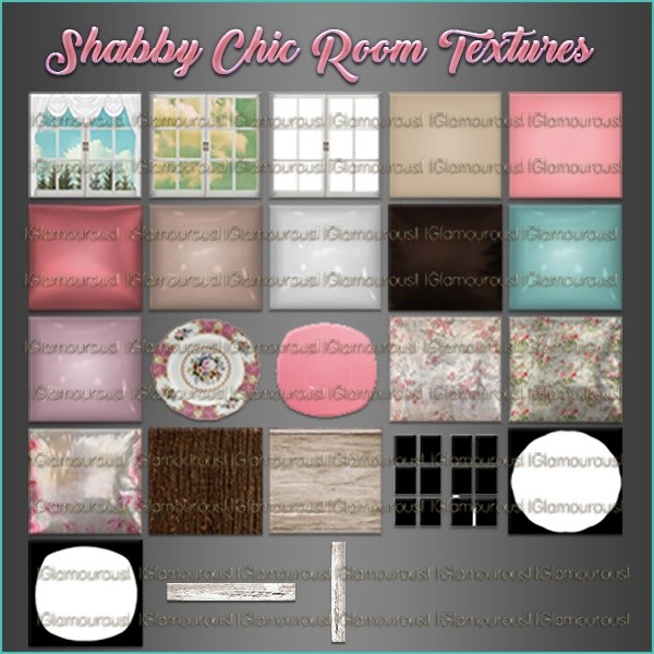 Shabby Chic Room Texture Pack ~CATALOG ONLY~