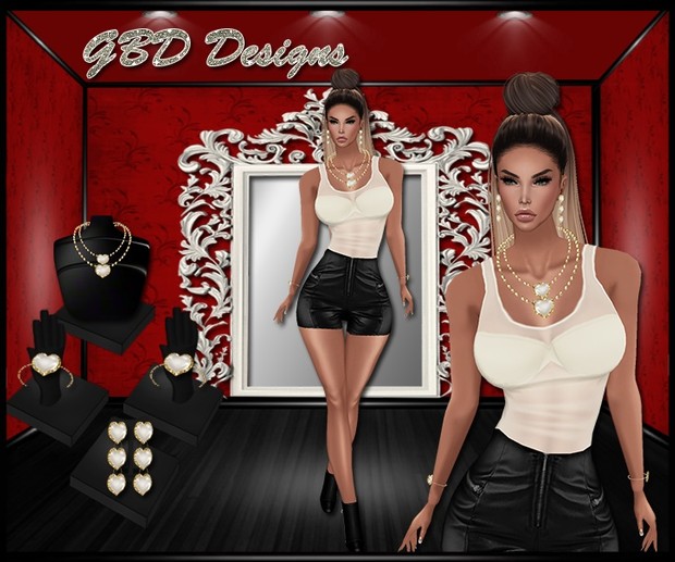 Angel Hearts Jewelry Mesh Set Catalog Only
