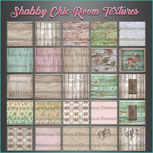Shabby Chic Room Texture Pack ~CATALOG ONLY~