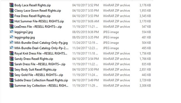 MIA File Bundle Deal 12 Files~RESELL RIGHTS~