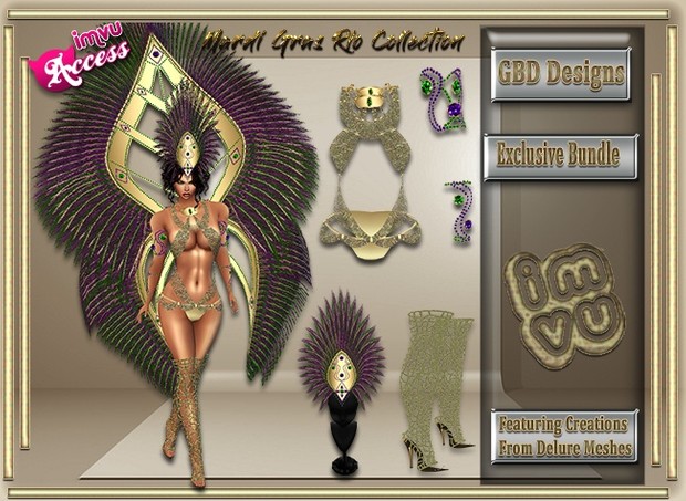 Mardi Gras Rio Exclusive Collection Resell Rights