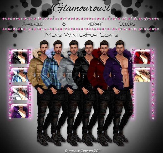 Mens Winter Fur Coat ~CATALOG ONLY~