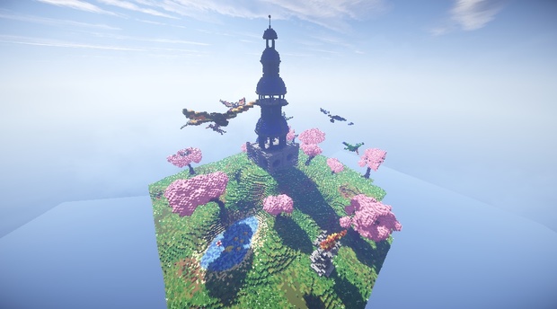 MAP ARENA PVP MINECRAFT 200x200
