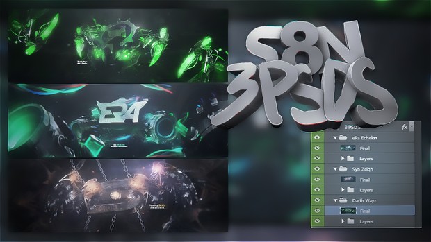 2k16 PSD Pack! (3 Insane Headers)