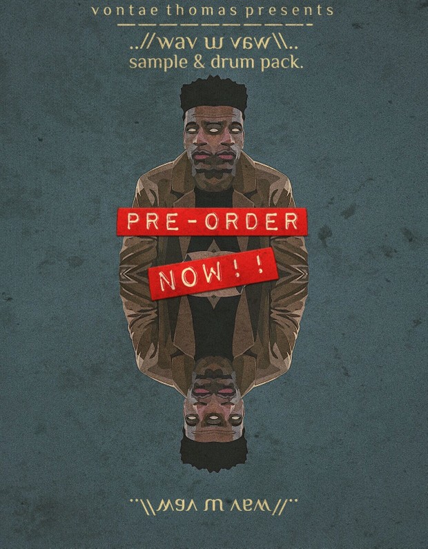 PRE ORDER ..//wav sample & drum pack