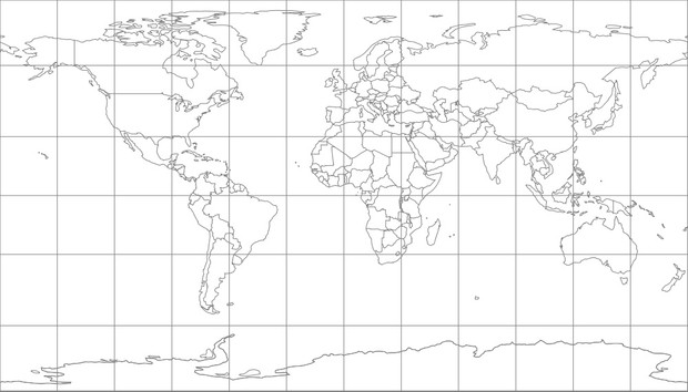 World Map-Patterson Projection