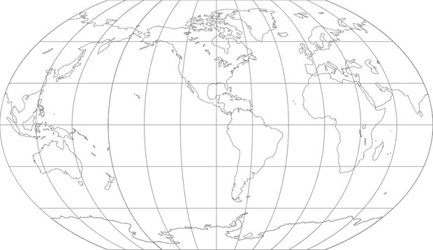 World Map-Kavrayskiy VII Projection