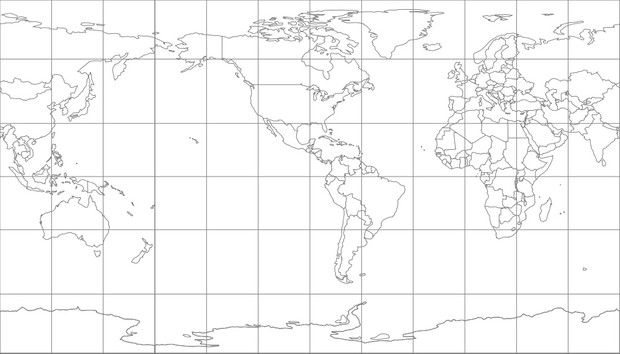 World Map-Patterson Projection