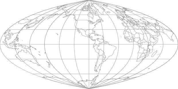 World Map-Putnins P1 Projection