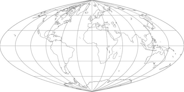 World Map-Putnins P1 Projection
