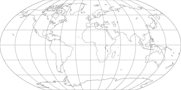 World Map-Wagner VI Projection