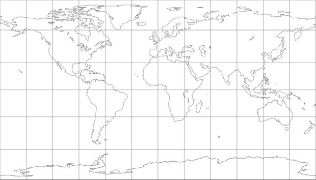 World Map-Patterson Projection