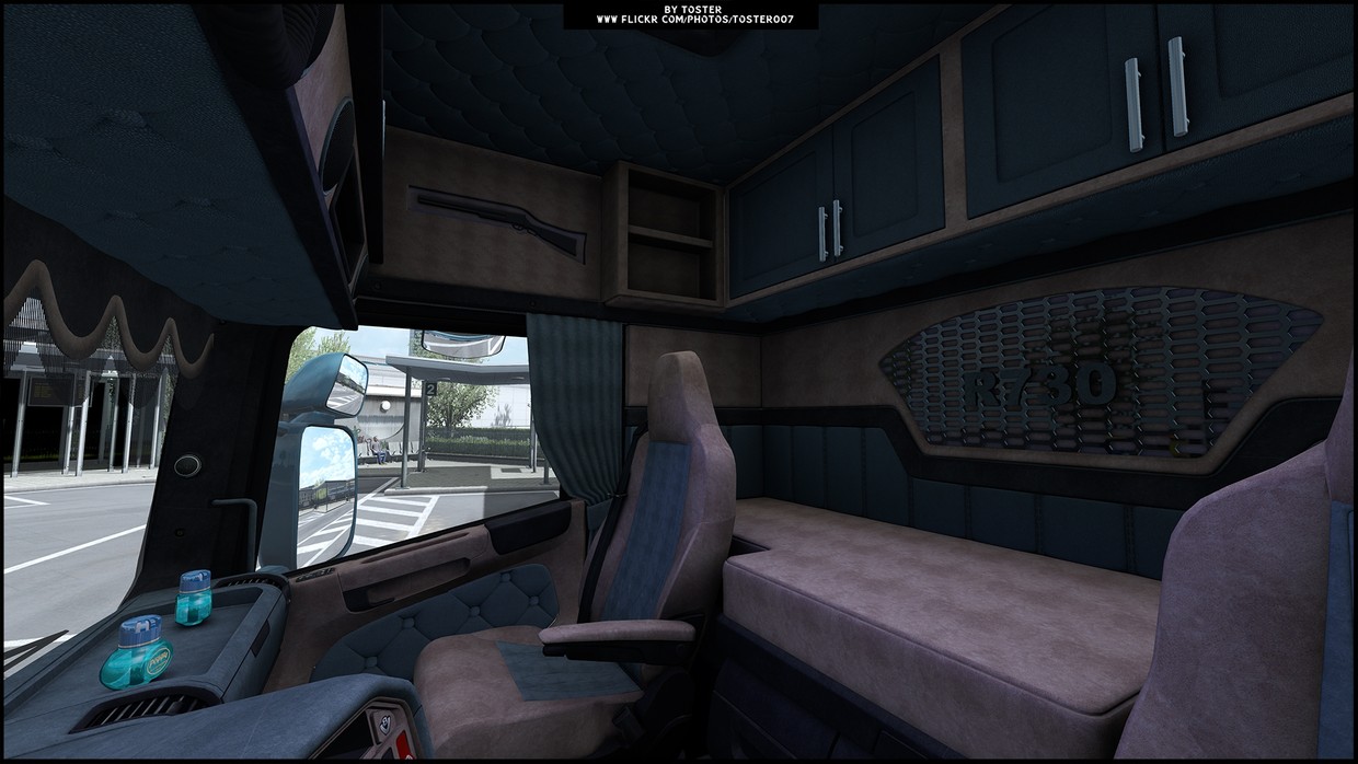 Interior Scania RJL V8 ETS 2 #15 - TosteR007 Custom