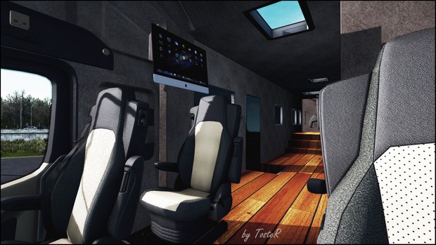 Mercedes Actros MP4 Motorhome ETS 2