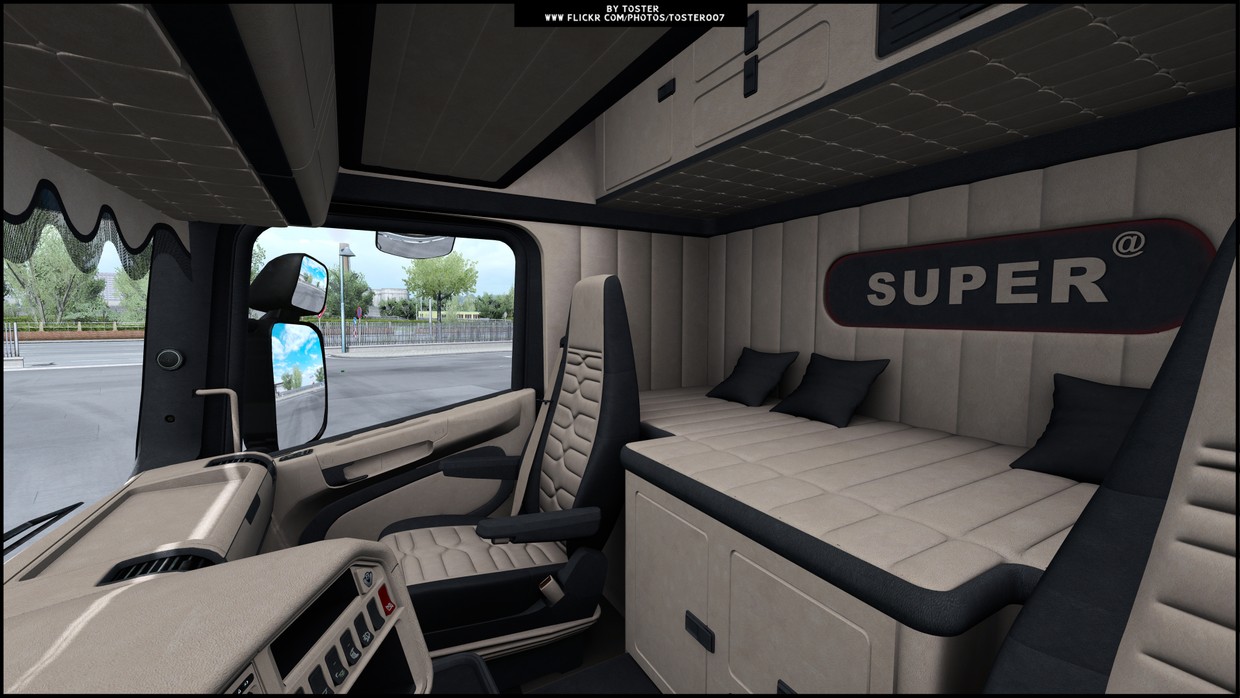 Scania RJL Interior Mod