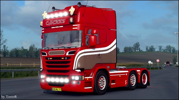 Scania V8 Cherry ETS 2