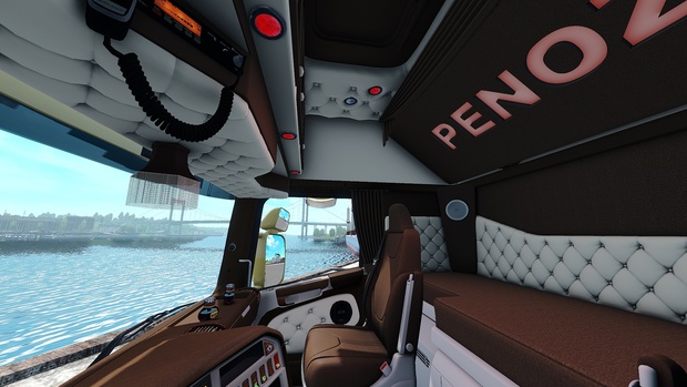 Scania RJL Holland / Danish / Interior PENOZA ETS 2