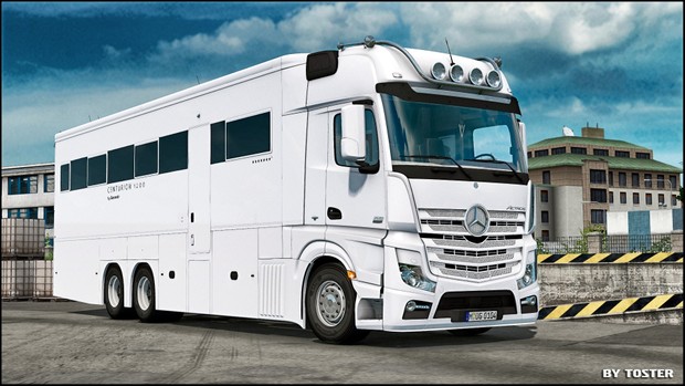 Mercedes Actros MP4 Motorhome ETS 2