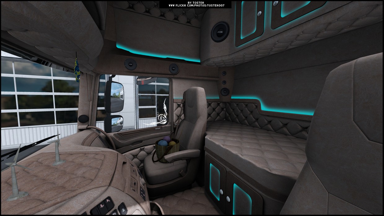 Interior DAF Euro 6 Holland 2 ETS 2 #6 - TosteR007 Custom