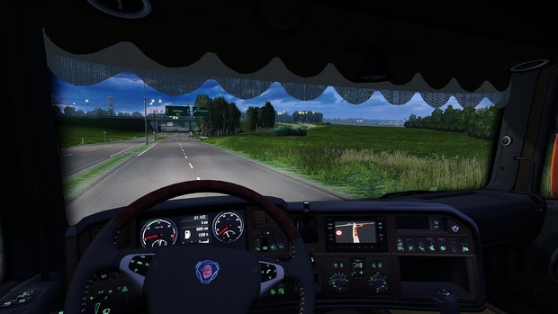 Scania RJL Custom Holland / Danish / Orange Interior ETS 2