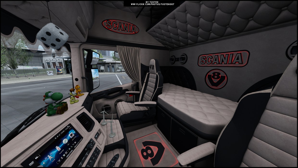 Interior Scania S R Next Gen V8 Ets 2