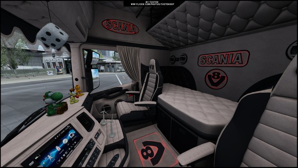 Interior Scania by RJL V8 ETS 2 #19 - TosteR007 Custom