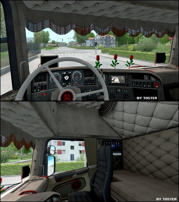 Scania Red&Black ETS 2
