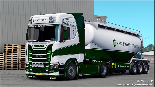 Scania S Van Triest Transport ETS 2