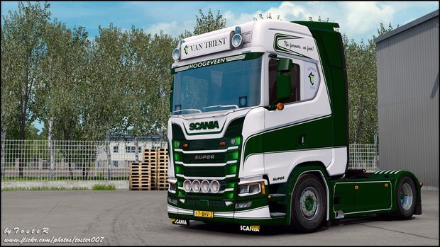 Scania S Van Triest Transport ETS 2