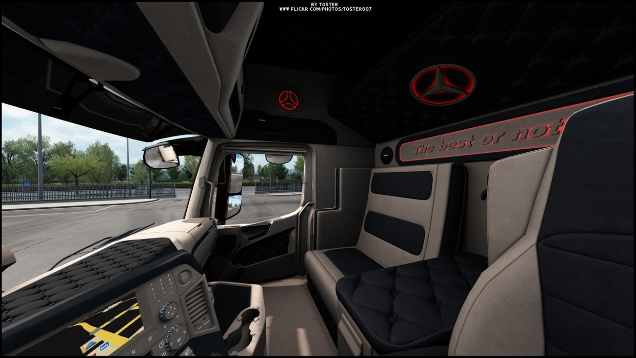 Интерьер mercedes ets 2