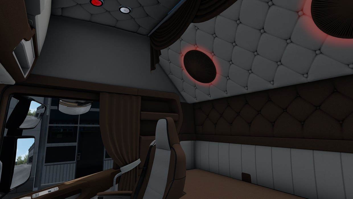 Interior for Scania S NEXT GEN HOLLAND DANISH Brown SC