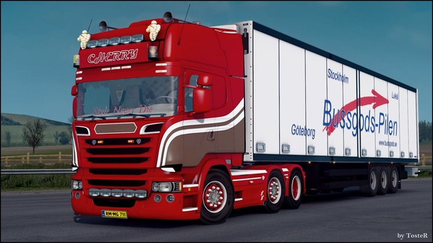 Scania V8 Cherry ETS 2