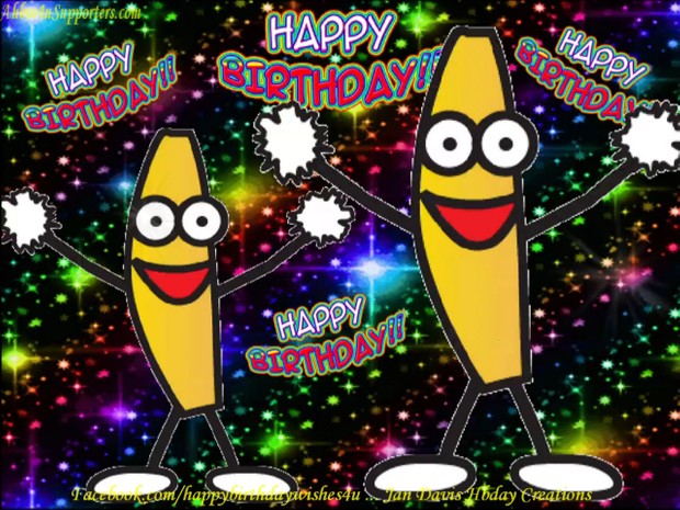 Banana Dance Hbday Wishes