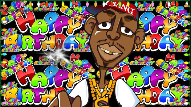 Hip hop Reggie sings Happy Birthday Wishes
