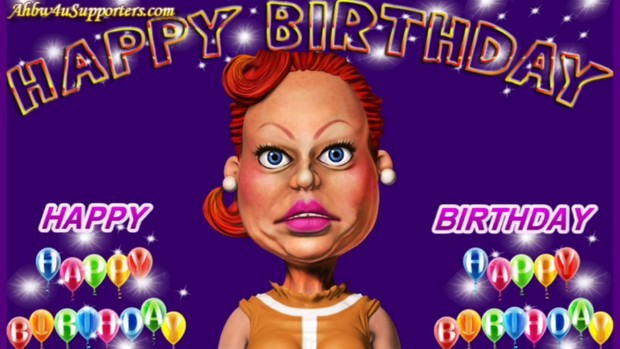 CC aka Crazy Cathy Singing Happy Birthday wishes