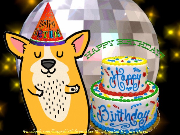 Happy Birthday Dog Dancing